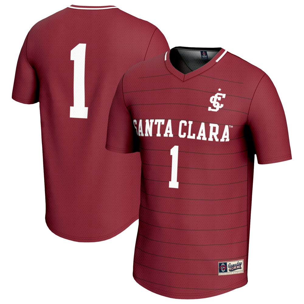 Santa Clara Broncos Lightweight Gameday Greats Maroon Soccer Jersey product image