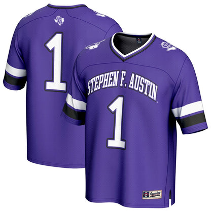 Stephen F Austin Lumberjacks Lightweight Gameday Greats Purple Football Jersey product image