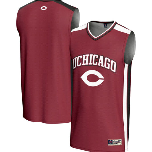 Uchicago Maroons Gameday Greats Maroon Basketball Jersey product image