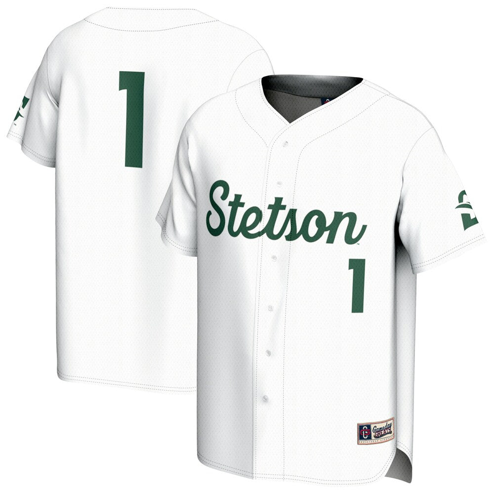 Stetson Hatters Lightweight Gameday Greats White Baseball Jersey product image