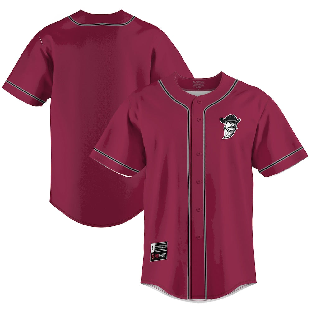 New Mexico State Aggies Lightweight Gameday Greats Crimson Baseball Jersey product image
