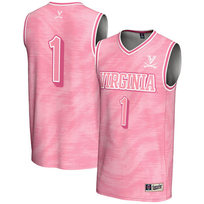 Virginia Cavaliers Lightweight Gameday Greats Pink Basketball Jersey product image