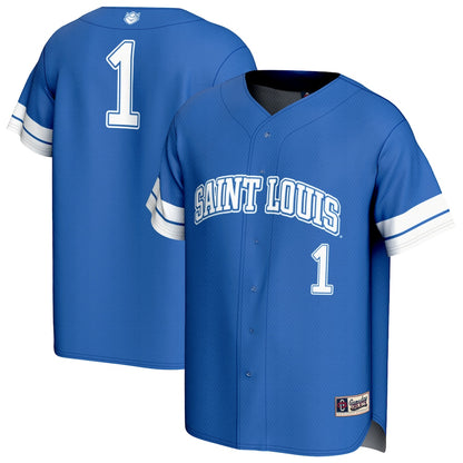 Saint Louis Billikens Lightweight Gameday Greats Blue Baseball Jersey product image
