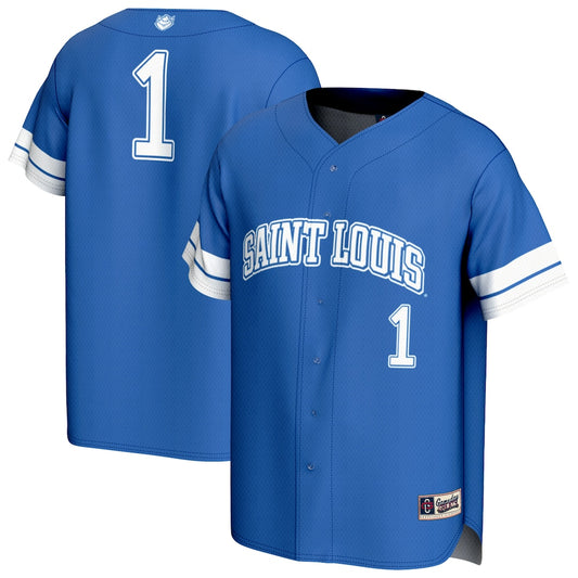 Saint Louis Billikens Lightweight Gameday Greats Blue Baseball Jersey product image