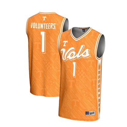 Tennessee Volunteers Lightweight Gameday Greats Orange Basketball Jersey product image