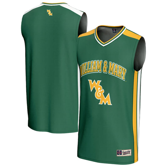 William & Mary Tribe Gameday Greats Green Basketball Jersey product image