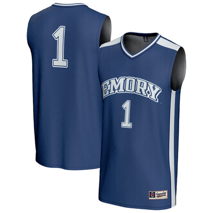 Emory Eagles Lightweight Gameday Greats Blue Basketball Jersey product image