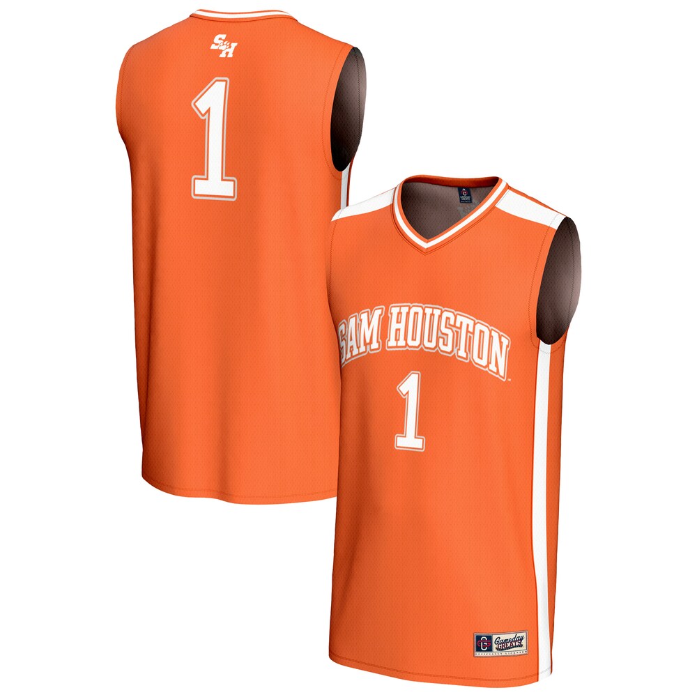 Sam Houston State Bearkats Lightweight Gameday Greats Orange Basketball Jersey product image
