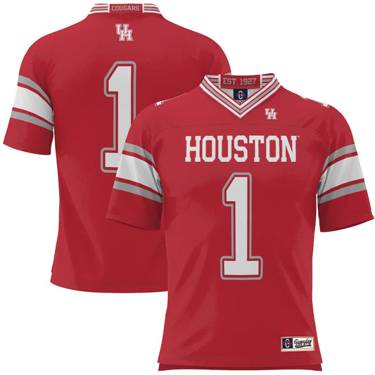 Houston Cougars Gameday Greats Red Football Jersey product image