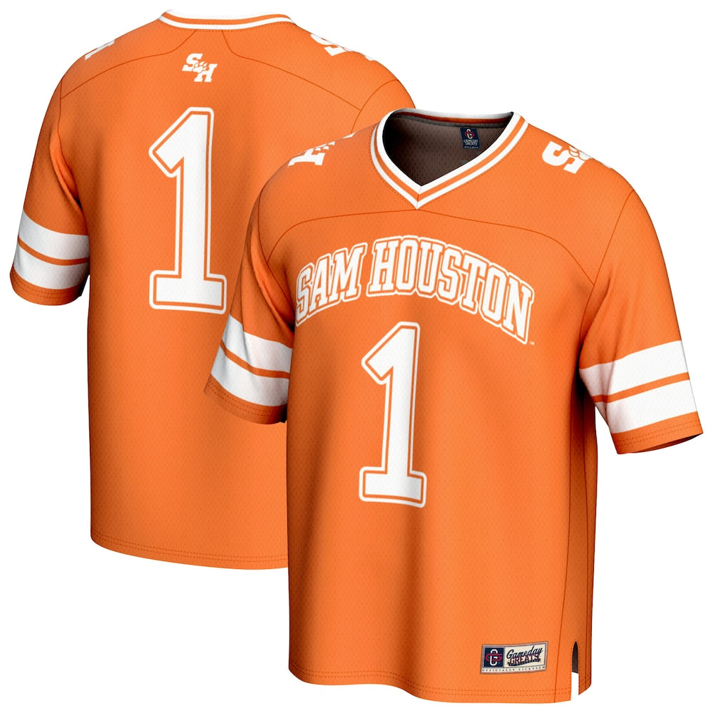 Sam Houston State Bearkats Lightweight Gameday Greats Orange Football Jersey product image