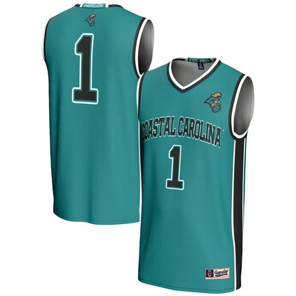 Coastal Carolina Chanticleers Lightweight Gameday Greats Blue Basketball Jersey product image