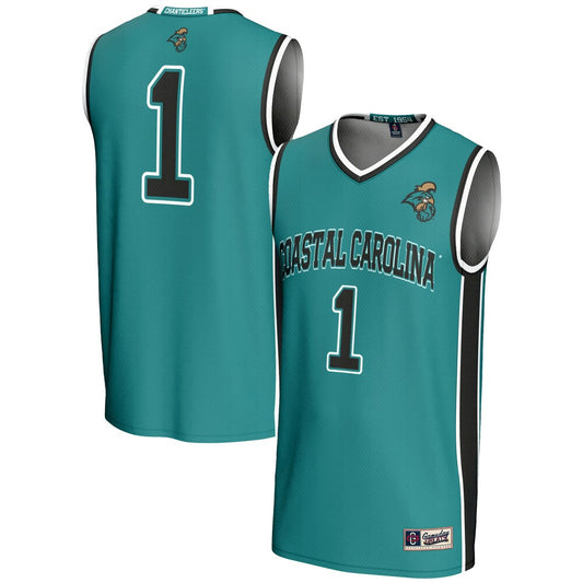 Coastal Carolina Chanticleers Lightweight Gameday Greats Blue Basketball Jersey product image