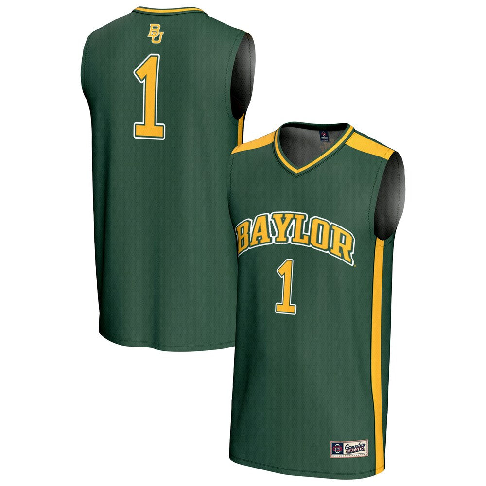 Baylor Bears Lightweight Gameday Greats Green Basketball Jersey product image