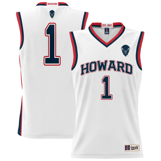 Howard Bison Lightweight Gameday Greats White Basketball Jersey product image