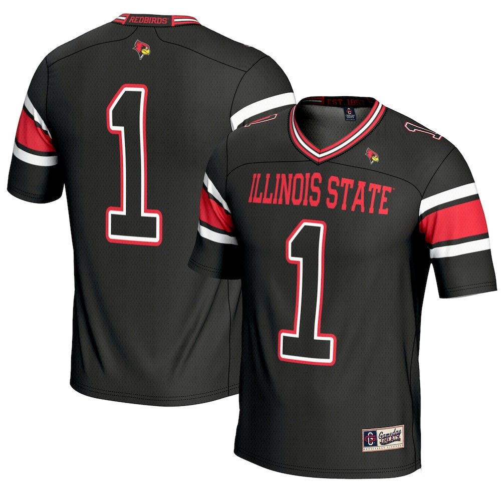 Illinois State Redbirds Gameday Greats Black Football Jersey product image