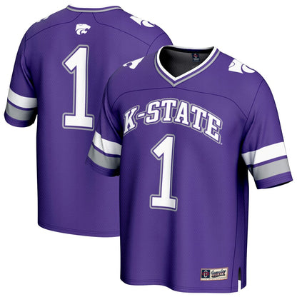 Kansas State Wildcats Lightweight Gameday Greats Purple Football Jersey product image