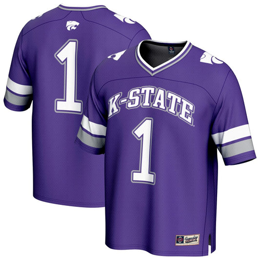 Kansas State Wildcats Lightweight Gameday Greats Purple Football Jersey product image