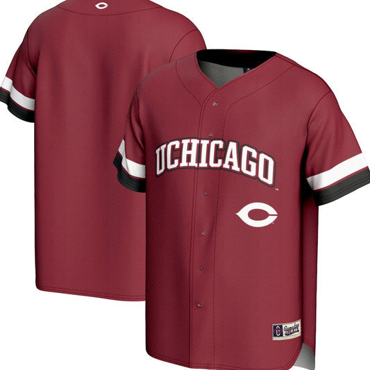 Uchicago Maroons Gameday Greats Maroon Baseball Jersey product image