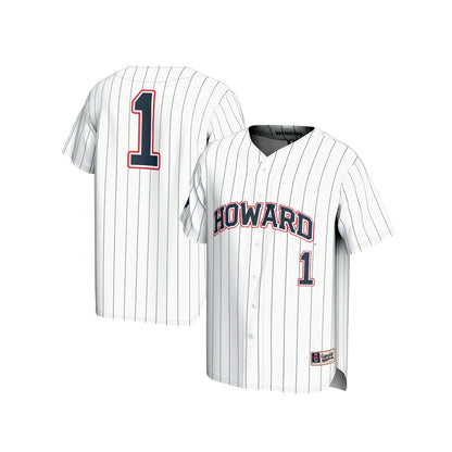 Howard Bison Lightweight Gameday Greats White Baseball Jersey product image