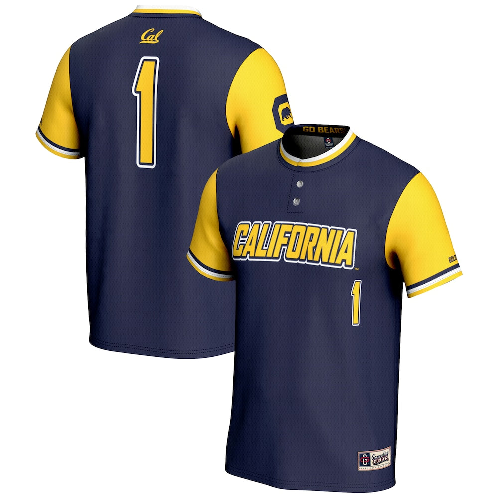 Cal Bears Lightweight Gameday Greats Navy Football Jersey product image