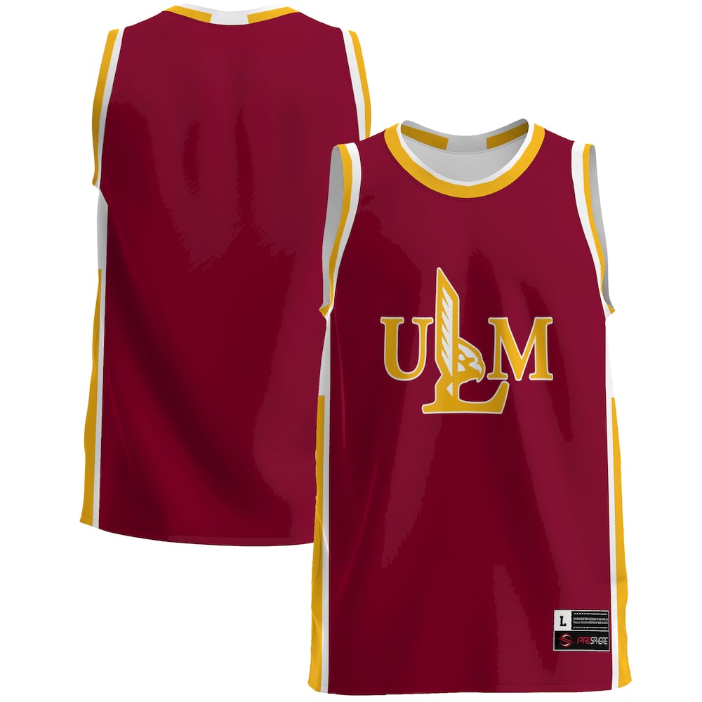 Ulm Warhawks Lightweight Gameday Greats Maroon Basketball Jersey product image
