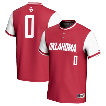 Oklahoma Sooners Lightweight Gameday Greats Crimson Football Jersey product image