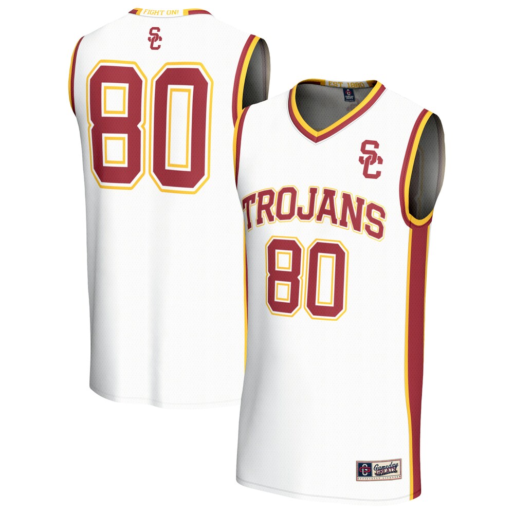 USC Trojans Lightweight Gameday Greats White Basketball Jersey product image