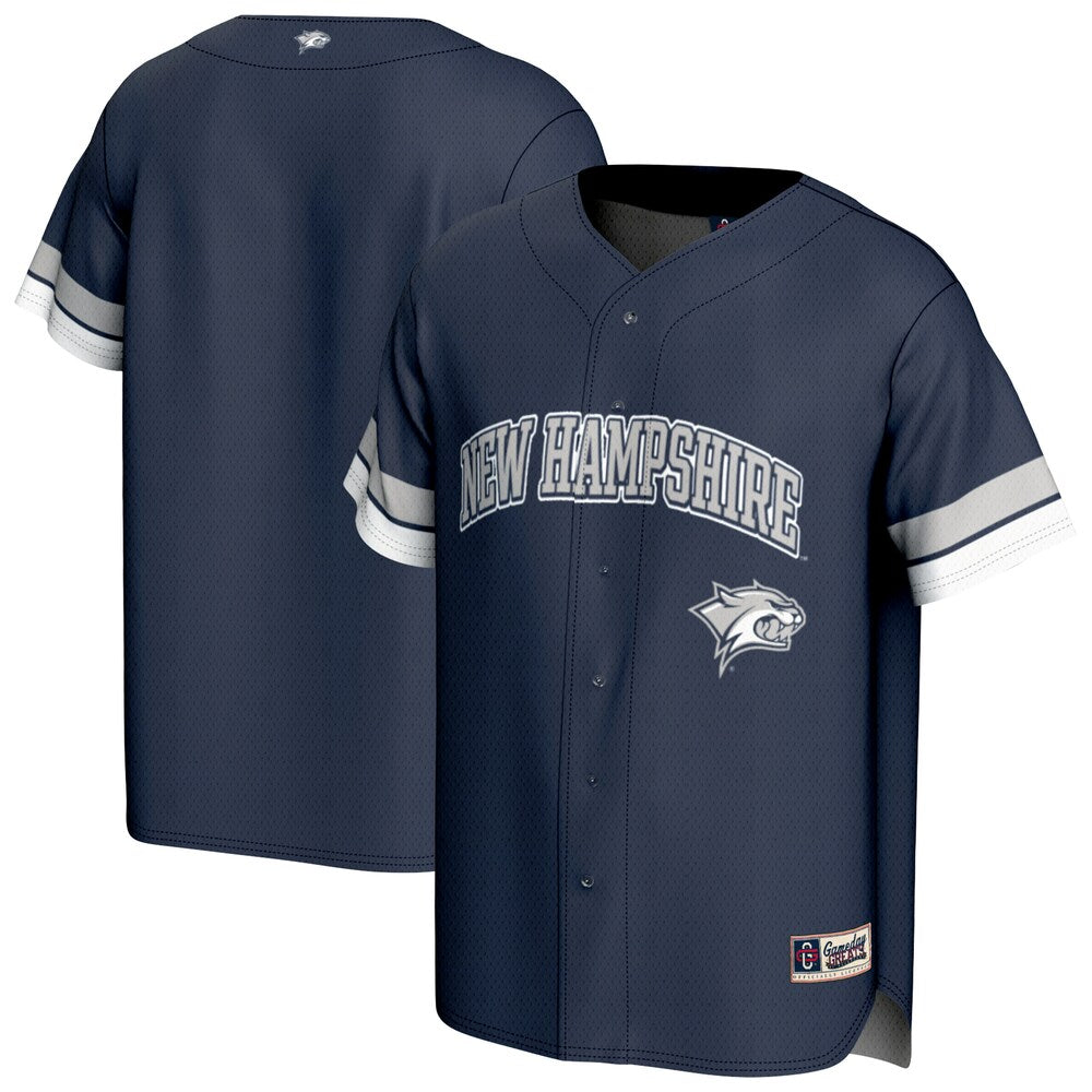 New Hampshire Wildcats Gameday Greats Navy Baseball Jersey product image