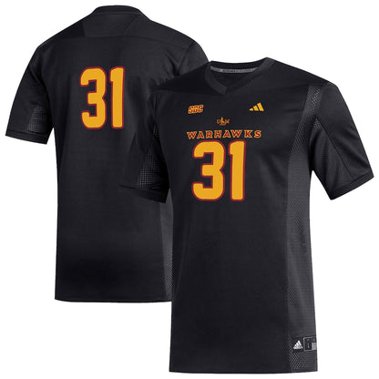 Ulm Warhawks #31 Replica Black Football Jersey product image