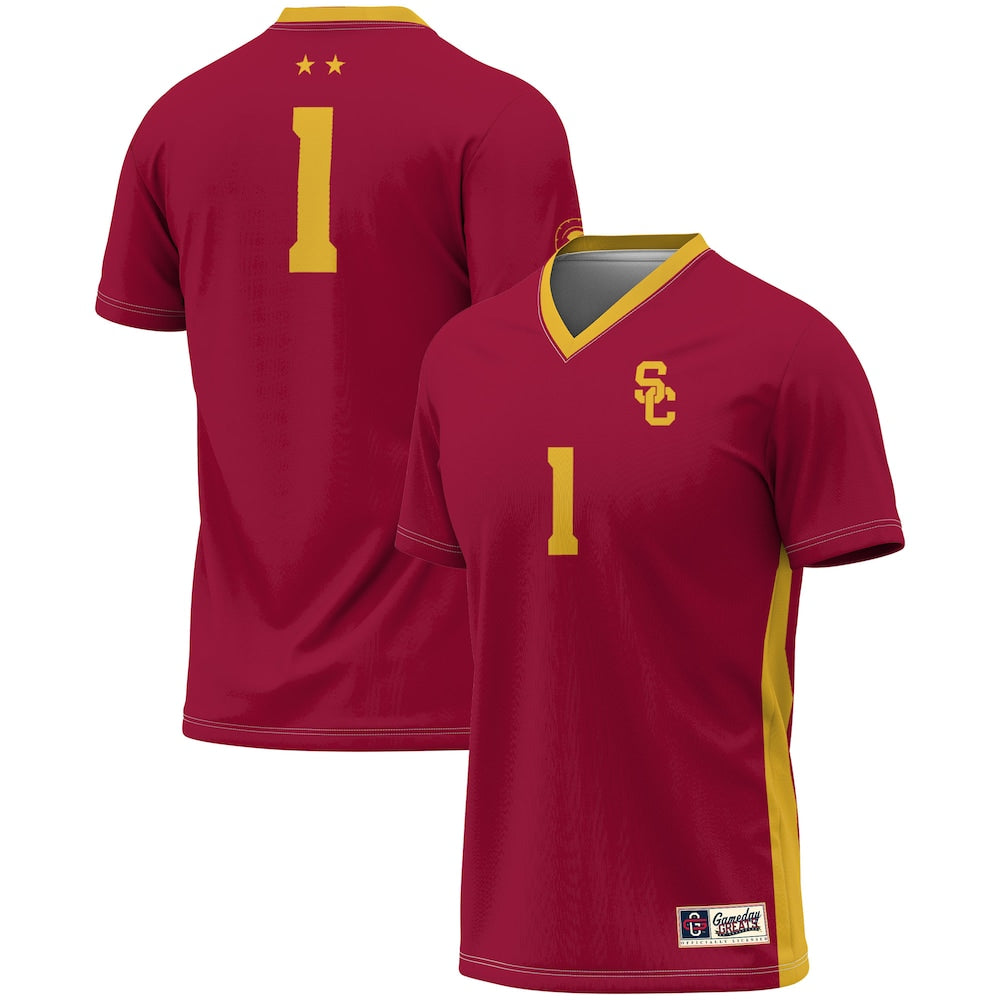 USC Trojans Lightweight Gameday Greats Cardinal Soccer Jersey product image