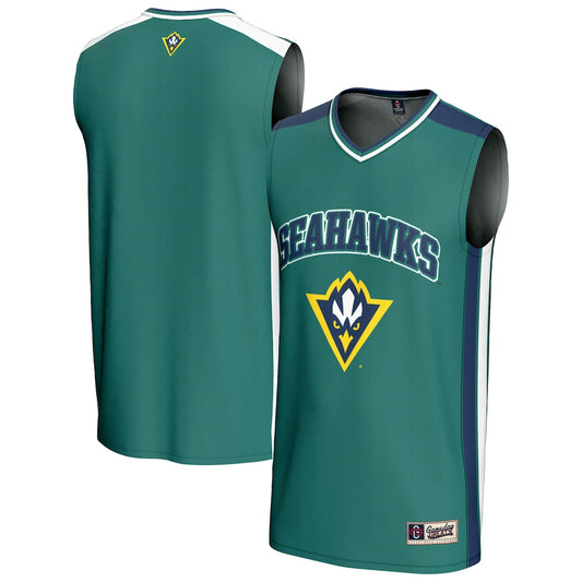 Unc Wilmington Seahawks Gameday Greats Teal Basketball Jersey product image