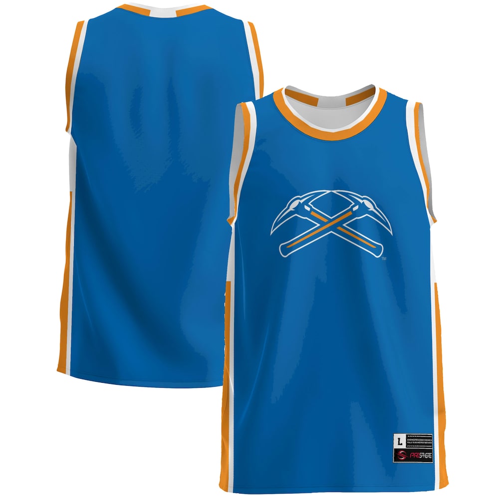 Blue Wisconsin Platteville Pioneers Lightweight Gameday Greats Blue Basketball Jersey product image