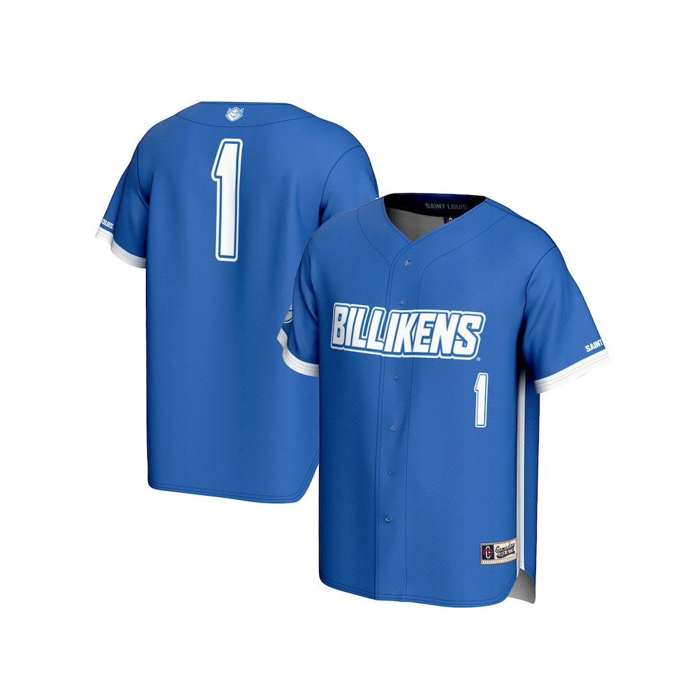 Saint Louis Billikens Lightweight Gameday Greats Blue Baseball Jersey product image