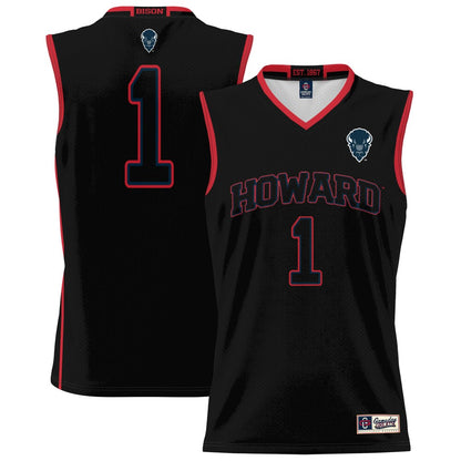 Howard Bison Lightweight Gameday Greats Black Basketball Jersey product image
