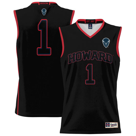 Howard Bison Lightweight Gameday Greats Black Basketball Jersey product image