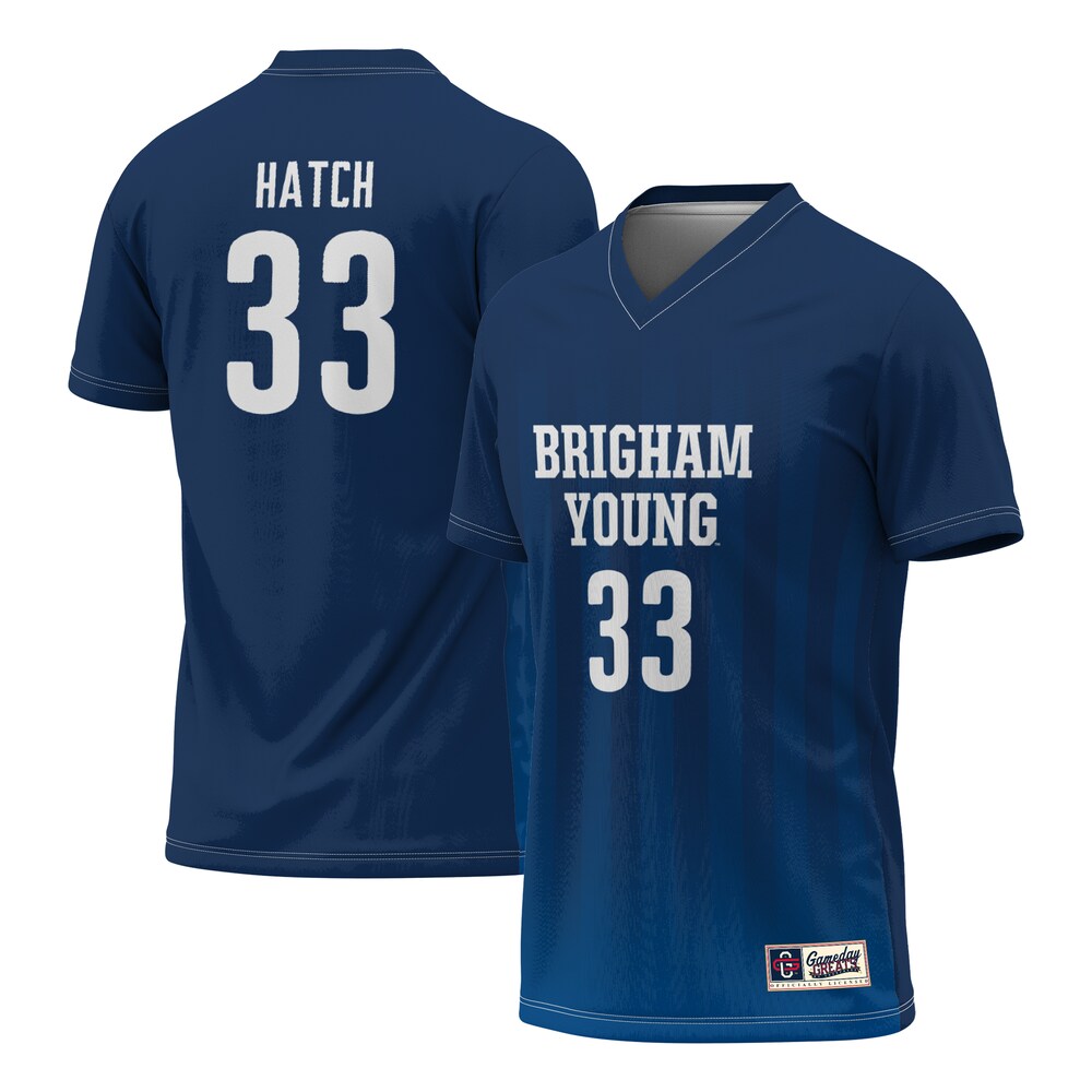 BYU Cougars Gameday Greats Navy Soccer Jersey product image