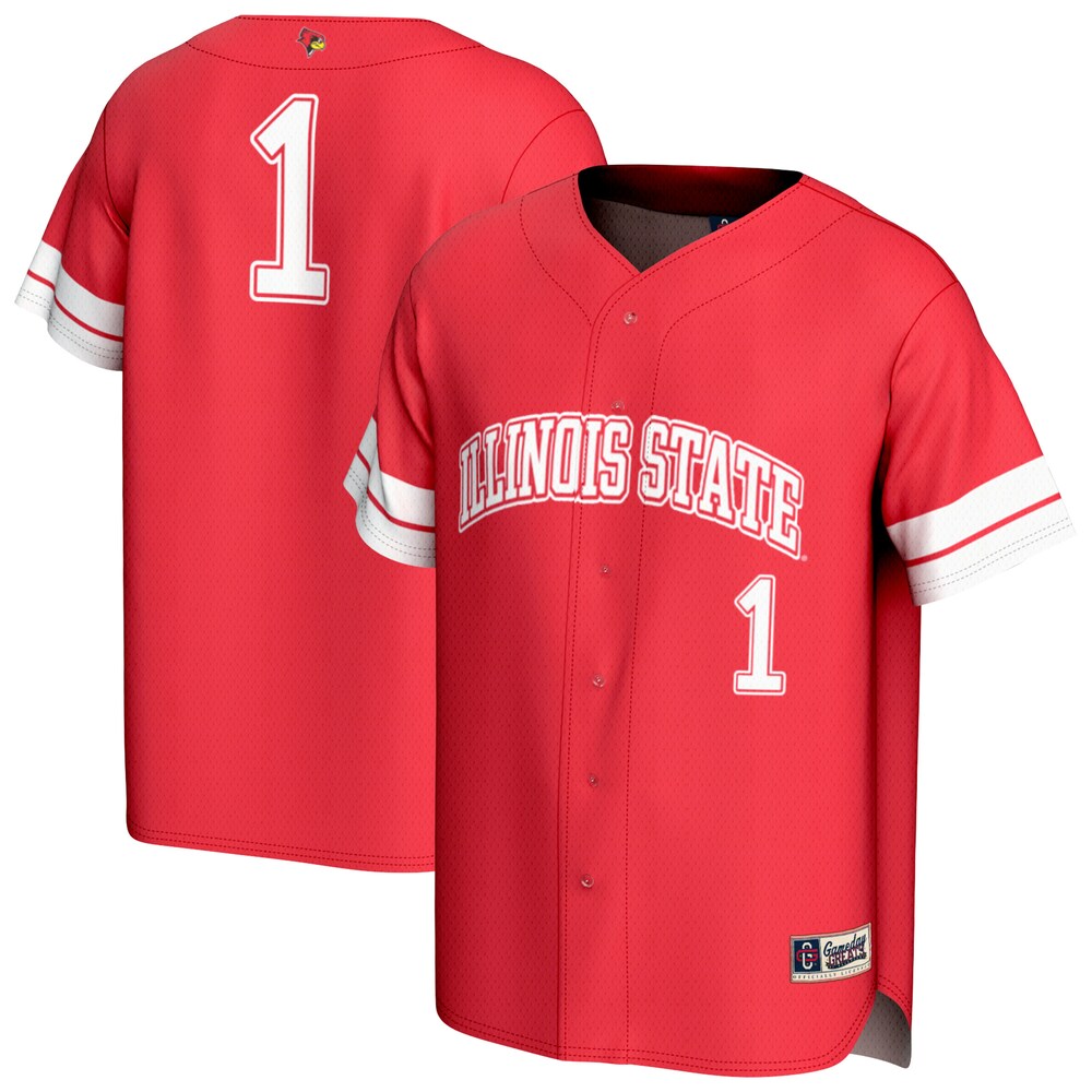 Illinois State Redbirds Lightweight Gameday Greats Red Baseball Jersey product image