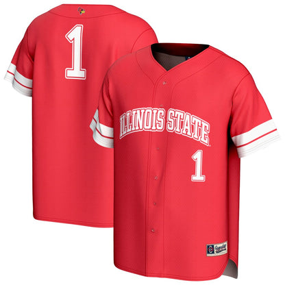 Illinois State Redbirds Lightweight Gameday Greats Red Baseball Jersey product image