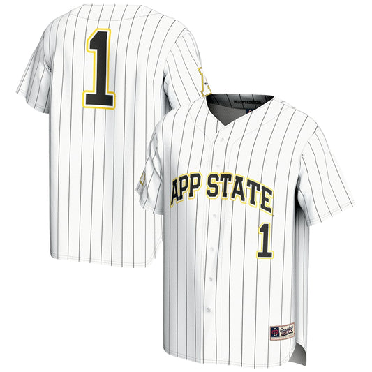 Appalachian State Mountaineers Lightweight Gameday Greats White Baseball Jersey product image