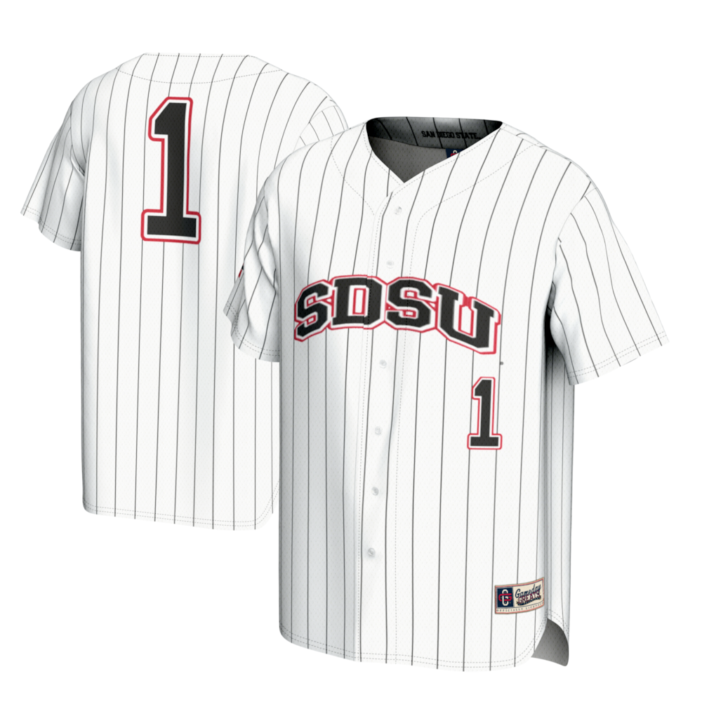 San Diego State Aztecs Lightweight Gameday Greats White Baseball Jersey product image