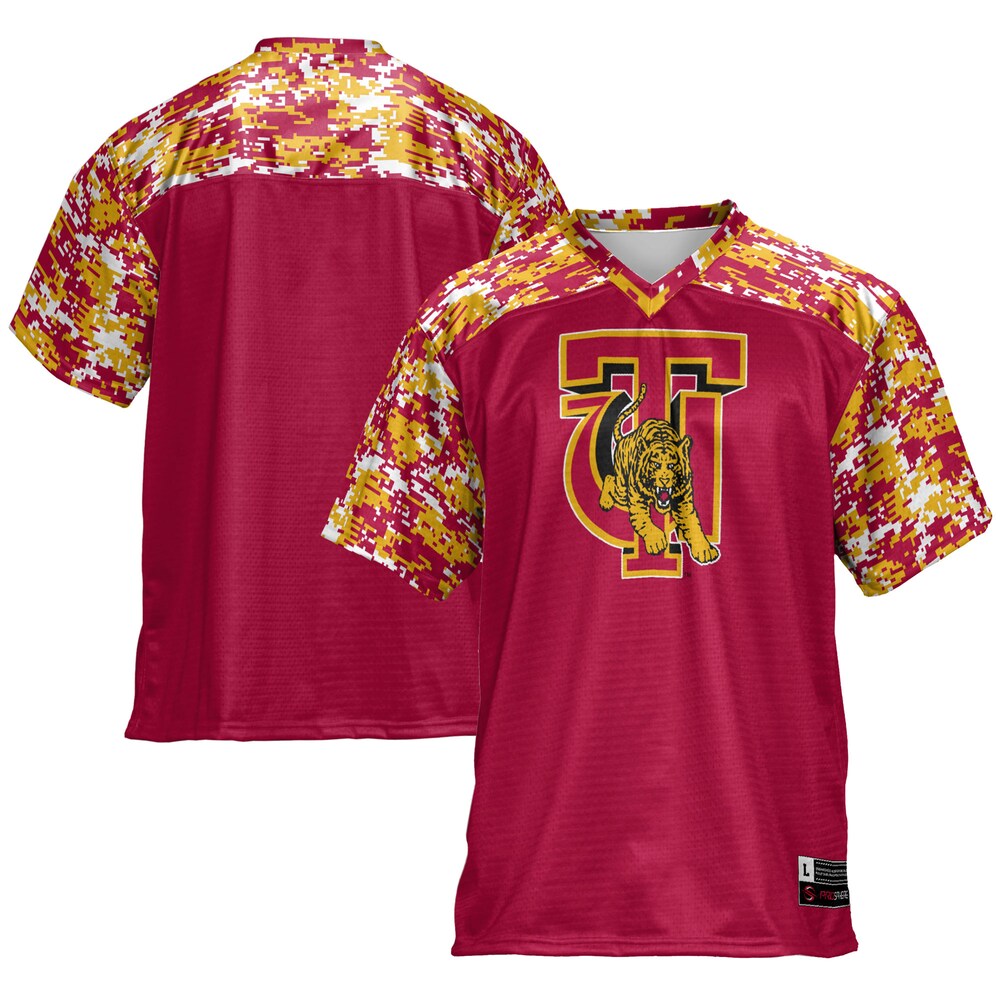 Tuskegee Golden Tigers Gameday Greats Crimson Football Jersey product image