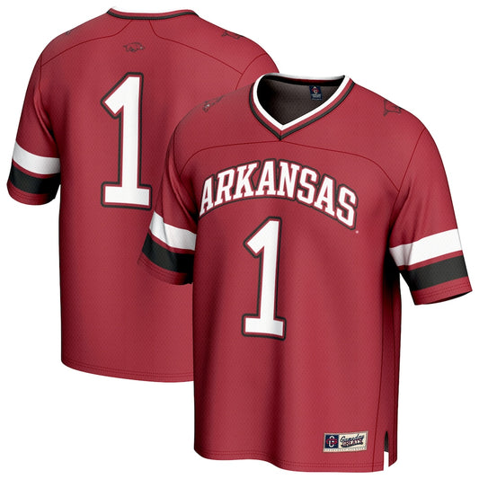 Arkansas Razorbacks Lightweight Gameday Greats Cardinal Football Jersey product image