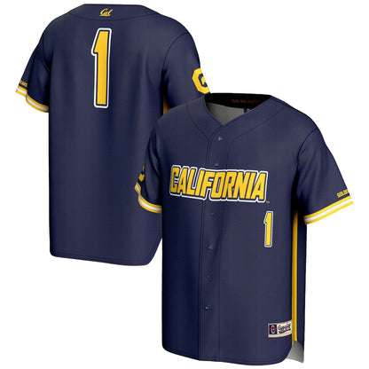 Cal Bears Lightweight Gameday Greats Navy Baseball Jersey product image