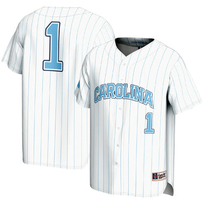 North Carolina Tar Heels Lightweight Gameday Greats White Baseball Jersey product image