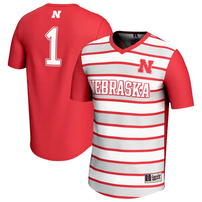 Nebraska Huskers Lightweight Gameday Greats Scarlet Soccer Jersey product image