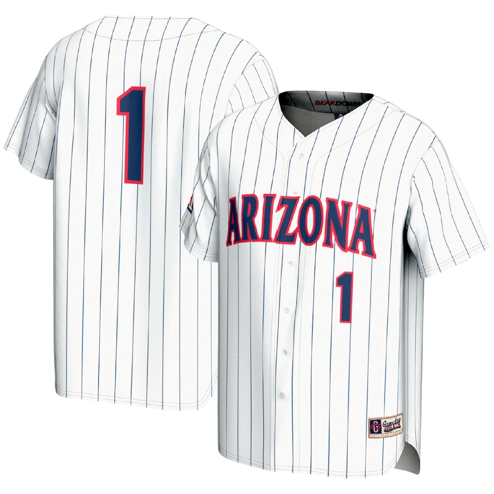 Arizona Wildcats Lightweight Gameday Greats White Baseball Jersey product image