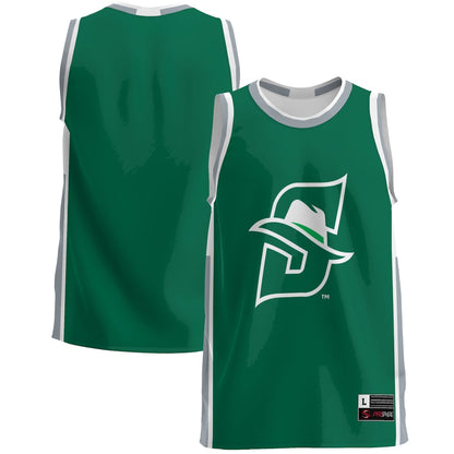 Stetson Hatters Lightweight Gameday Greats Green Basketball Jersey product image