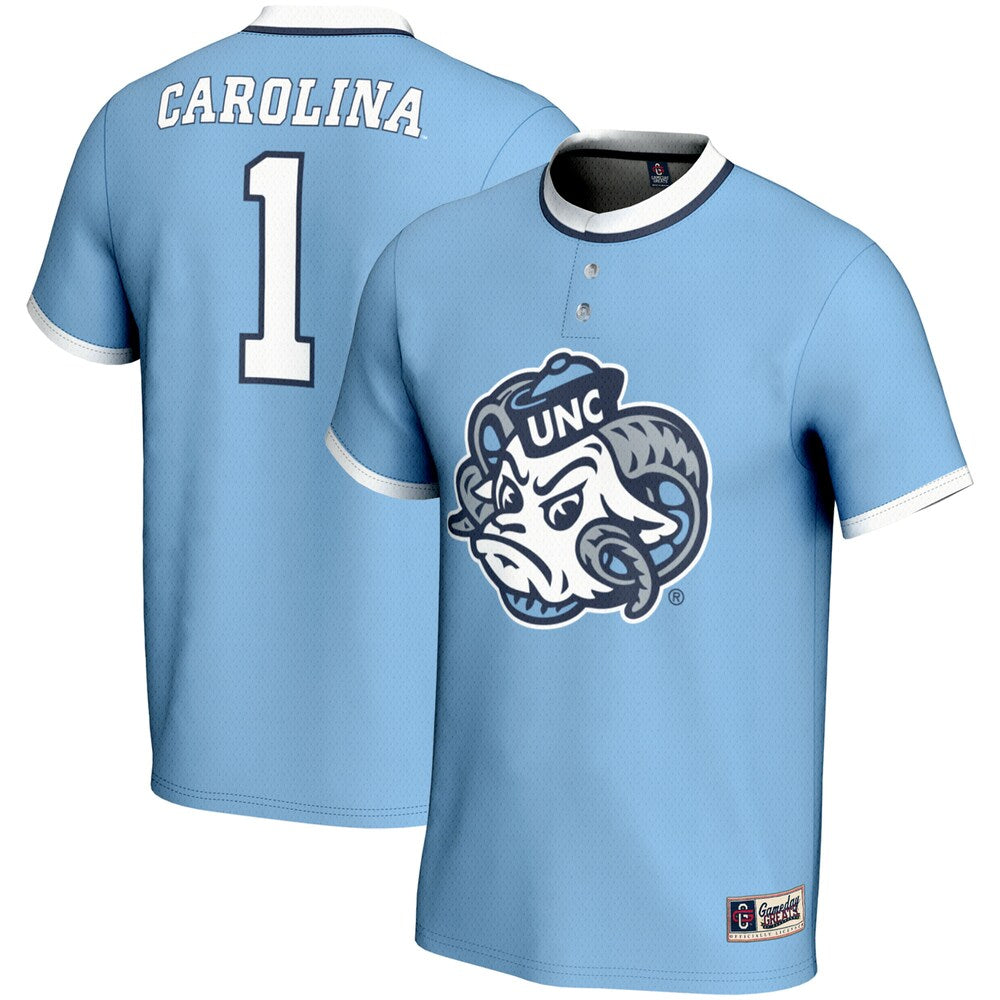 North Carolina Tar Heels Lightweight Gameday Greats Blue Football Jersey product image