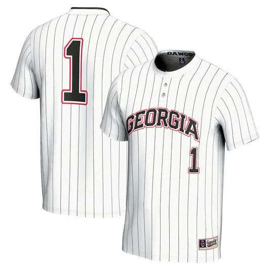 Georgia Bulldogs Lightweight Gameday Greats White Football Jersey product image