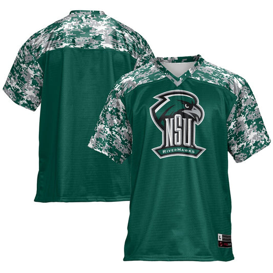 Northeastern State Riverhawks Gameday Greats Green Football Jersey product image